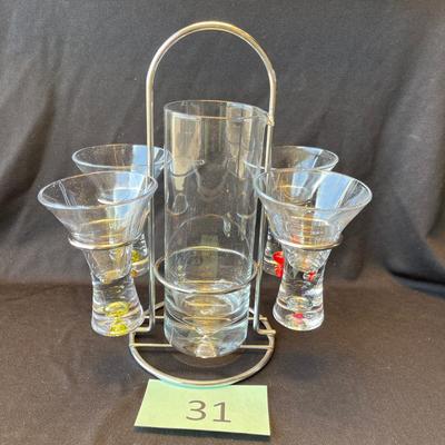 50s MCM Barware Set