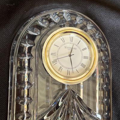 Waterford Crystal Desk Clock