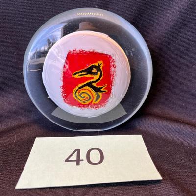 Studio Glass Paperweight