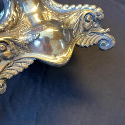 Antique Silver plated Candle Stick set