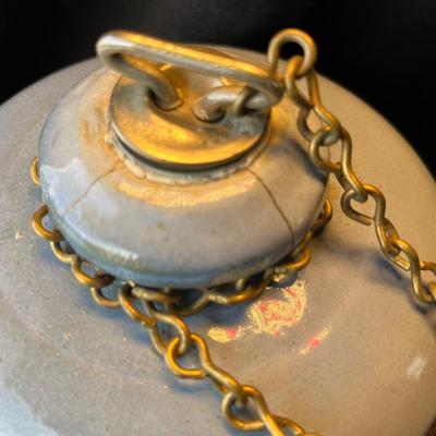 Salt Glaze Antique bed warmer