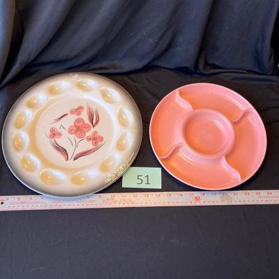 50s Serving Trays - Pottery