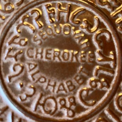Frankoma Trivet Cherokee Alphabet