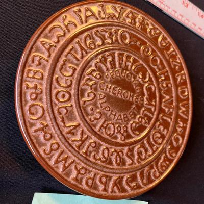 Frankoma Trivet Cherokee Alphabet