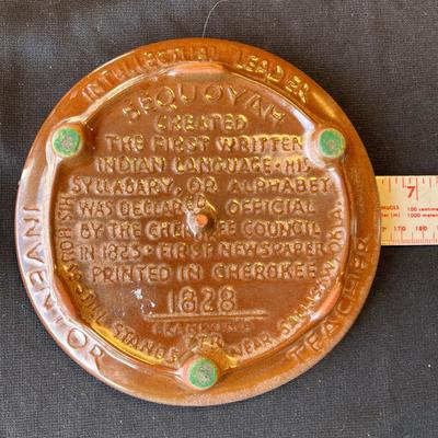 Frankoma Trivet Cherokee Alphabet