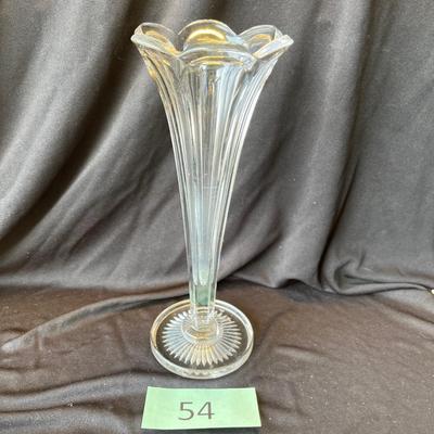 Antique Trumpet Vase Colonial Pattern