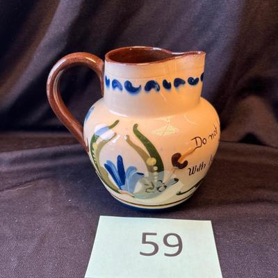 Devon Motto Ware Pitcher