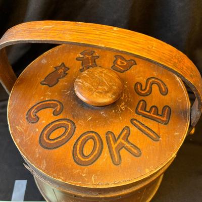 Authentic Shaker Cookie Jar/ Bucket
