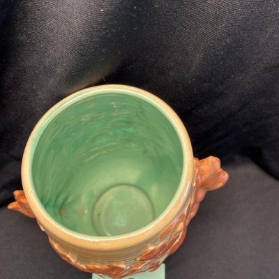Red Wing Pottery 3 color vase