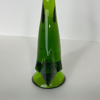 -128- VIKING | Mid Century Epic Green Duck | Stretched Neck