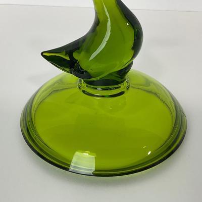 -129- VIKING | Epic Green Duck | Candy Dish