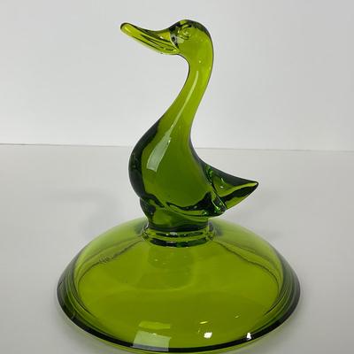 -129- VIKING | Epic Green Duck | Candy Dish