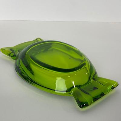 -134 | VIKING | Mid Century Green Owl Ash Tray