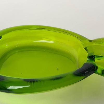 -134 | VIKING | Mid Century Green Owl Ash Tray