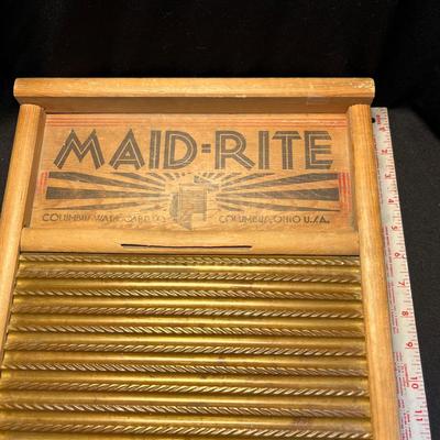 Maid Rite Wash Board