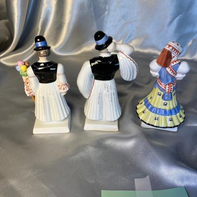 Herend Figures Hungary Wedding set