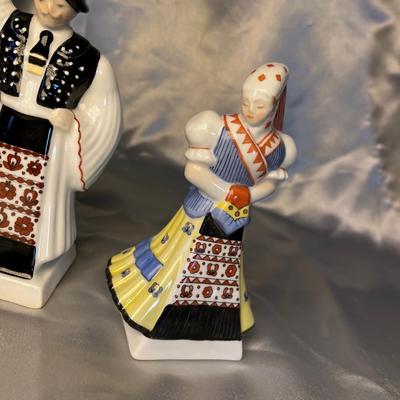 Herend Figures Hungary Wedding set