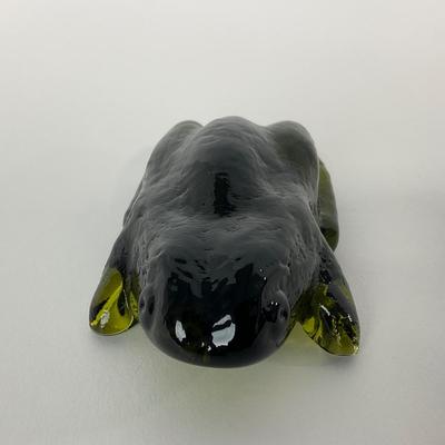 -139- PILGRIM | Green Frog Paperweight