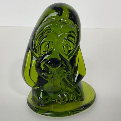 -143- VIKING | Mid Century Green Hound Dog | Sticker