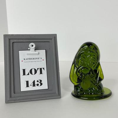 -143- VIKING | Mid Century Green Hound Dog | Sticker