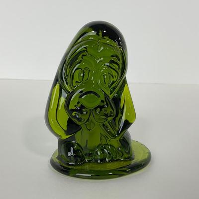 -143- VIKING | Mid Century Green Hound Dog | Sticker