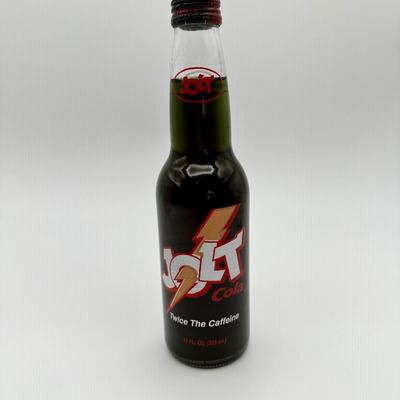 Vintage Jolt Cola Glass Bottle Twist Cap