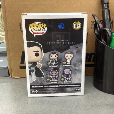 Funko pops Zack Snyderâ€™s Justice league, 1123 superman