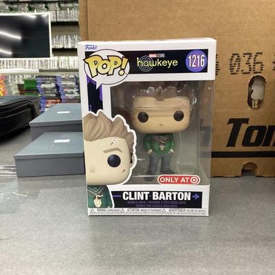Funko pops Hulke 1216 Clint Barton