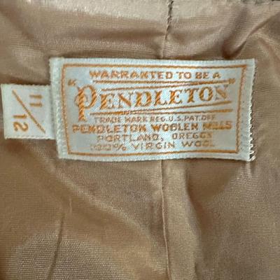1960's Pendleton Suit 100% Virgin Wool
