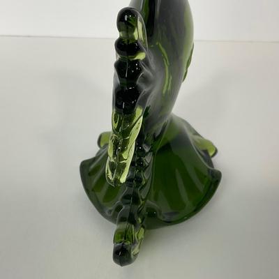 -147- VIKING | Mid Century Epic Green Angel Fish