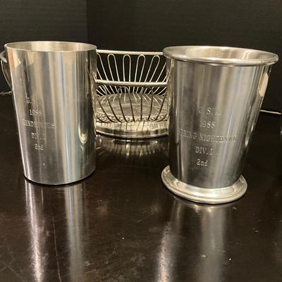 190 Pewter Yacht Trophy Cups and Bowls