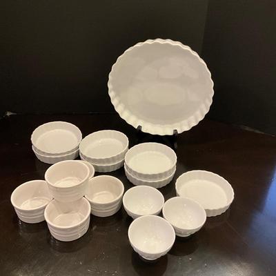 191 Quiche and Tart Porcelain Cookware