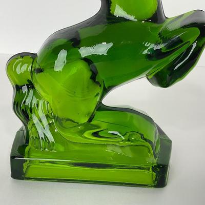 -148- LE SMITH | Rearing Horse Green Bookend