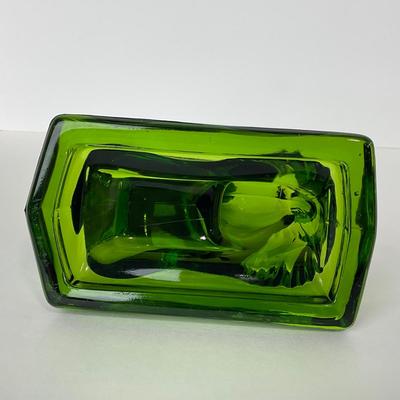 -148- LE SMITH | Rearing Horse Green Bookend