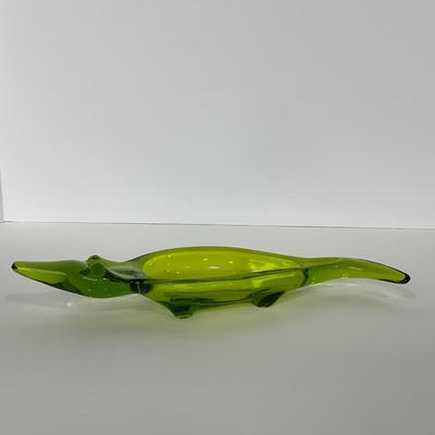 -149- VIKING | Green Alligator Ash Tray