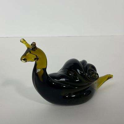 -150- PILGRIM | Green Glass Snail