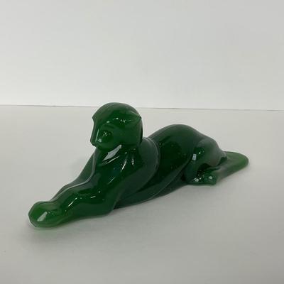-155- IMPERIAL | Marked Jade Heisey Mold Panther