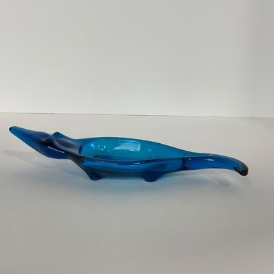 -158- VIKING | Blue Alligator Ash Tray