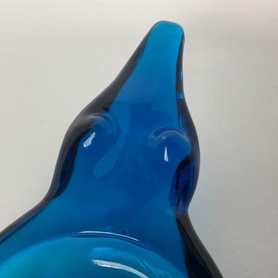 -158- VIKING | Blue Alligator Ash Tray