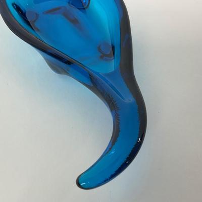 -158- VIKING | Blue Alligator Ash Tray