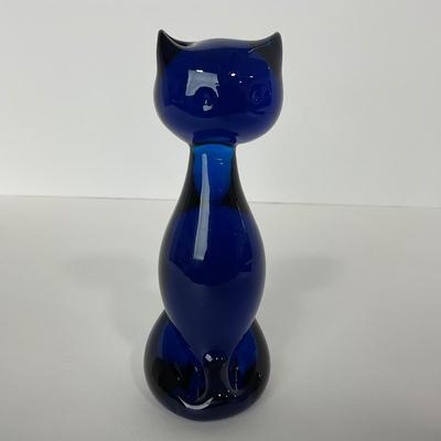 -159- VIKING | Mid Century Blue Cat