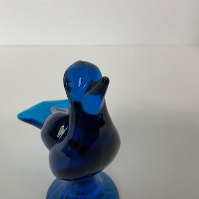 -161- VIKING | Mid Century Blue Love Bird