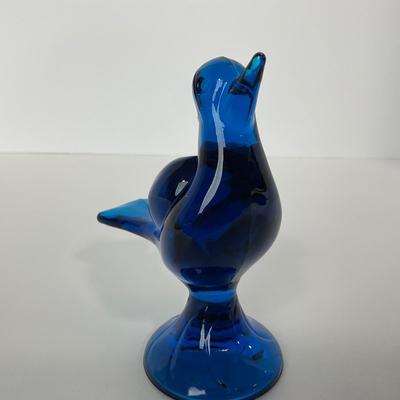 -161- VIKING | Mid Century Blue Love Bird