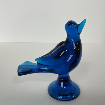 -161- VIKING | Mid Century Blue Love Bird