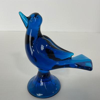 -161- VIKING | Mid Century Blue Love Bird