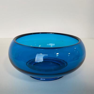 -166- VIKING | Mid Century Bluenique Long Tail | Candy Dish
