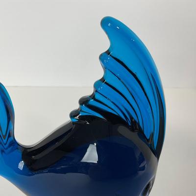 -168- VIKING | Mid Century Epic Bluenique Angel Fish