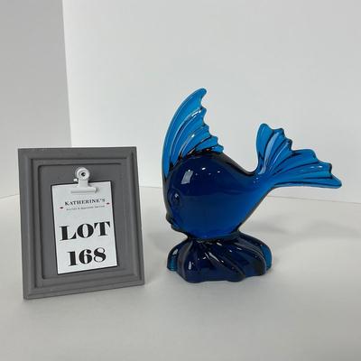 -168- VIKING | Mid Century Epic Bluenique Angel Fish