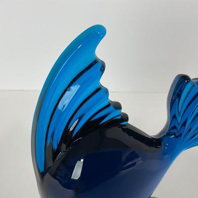 -168- VIKING | Mid Century Epic Bluenique Angel Fish