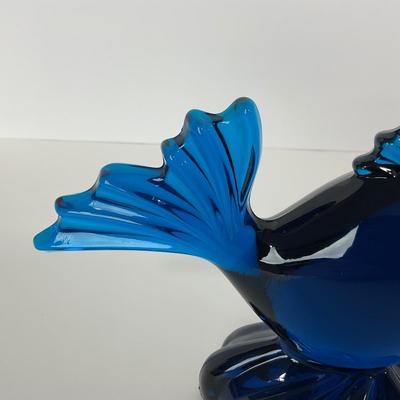 -168- VIKING | Mid Century Epic Bluenique Angel Fish